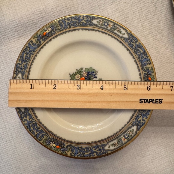 (10) Lenox Autumn Gold Bread Plates - Picture 3 of 6